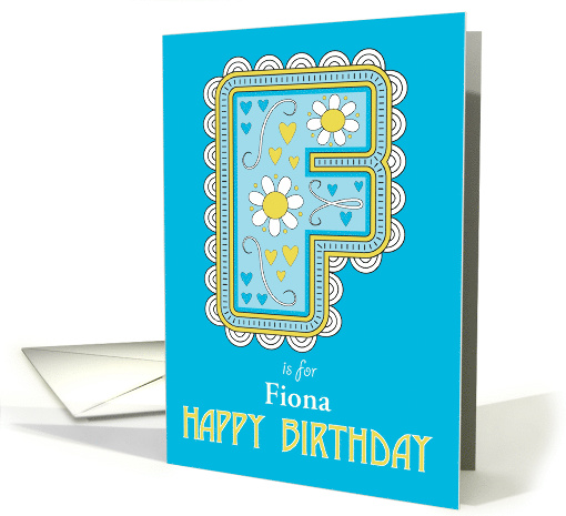 F is for Birthday card (1485216)