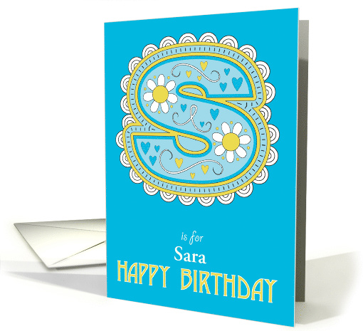 S is for Birthday card (1485238)