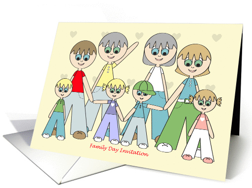 Family Day Invite card (918510)