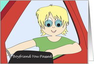 Congratulations New Driver - Boyfriend card
