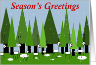 Season’s Greetings card