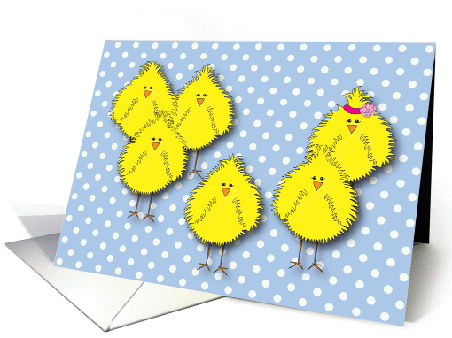 Chickiepoos! Easter card (910951)