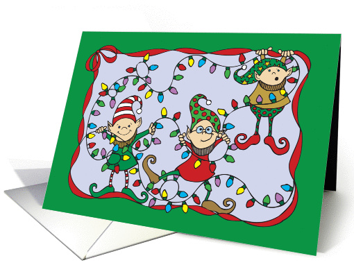 Santa's Little Helpers card (912898)