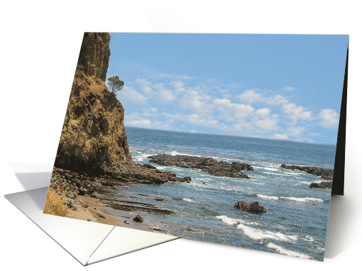 Abalone Cove in Southern California Blank card (1558608)