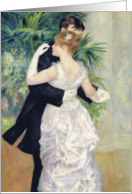 Valentine’s Day Dance in the City, 1883 (oil on canvas) by Pierre Auguste Renoir, Fine Art card
