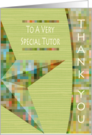 Tutor Thank You Card