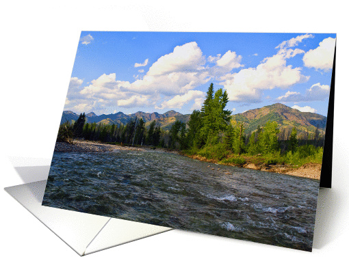 South Fork of the Flathead River - Bob Marshall Wilderness card