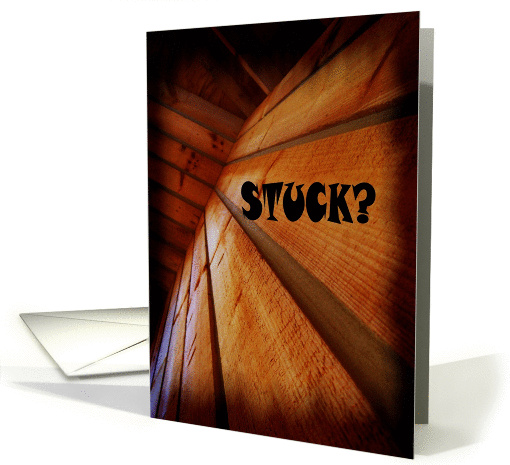 Stuck? card (924340)