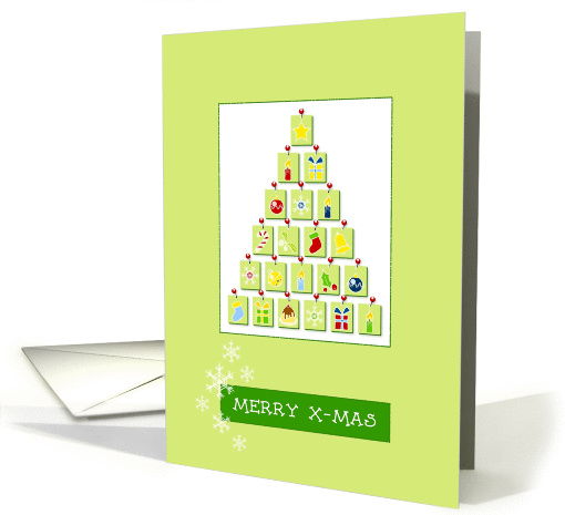 Christmas notes- Merry X-mas card (927697)