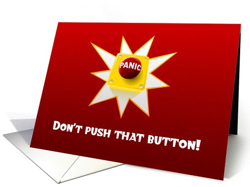 birthday- panic button card (937405)