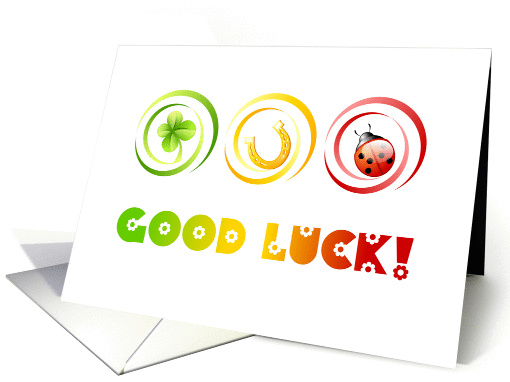 Good luck card with lucky charms card (939926)