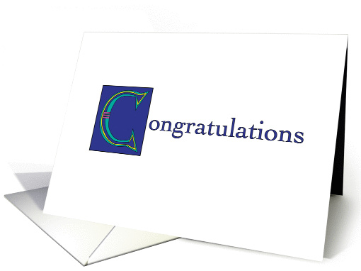 Congratulations card (938376)