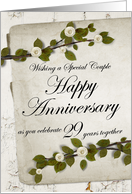 Wishing a Special Couple Happy Anniversary 29 Years together card