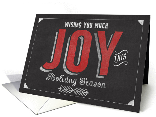 Wishing you Much Joy this Holiday Season card (1126452)