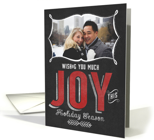 Wishing you Much Joy this Holiday Season Photo card (1127942)