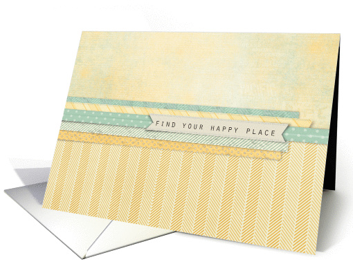 Find Your Happy Place card (947507)