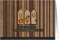 Happy Halloween Boo Tag card