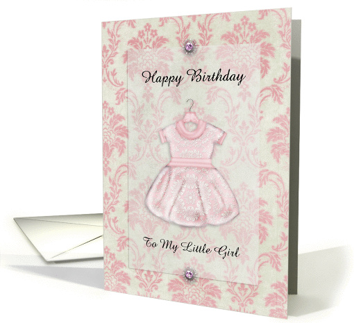 Happy Birthday To My Little Girl for your daughter card (948419)