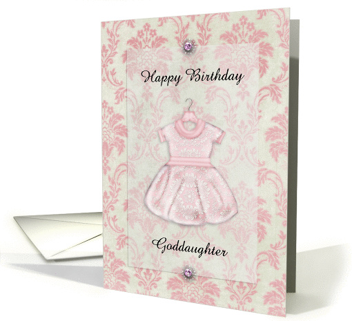 Happy Birthday Goddaughter card (948422)