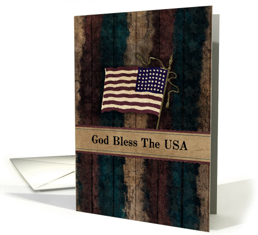 God Bless The USA card (949055)