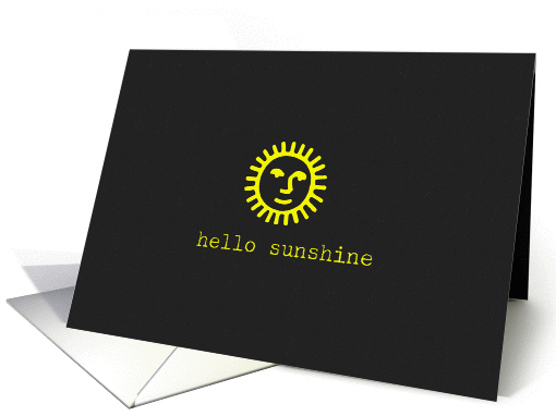 hello sunshine card (949890)