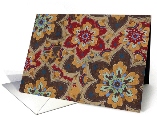 Floral Print Note card (952907)