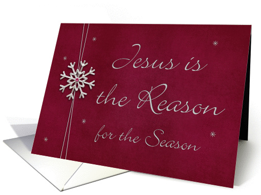 Jesus is the Reason for the Season card (954423)