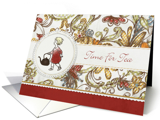 Time For Tea Invitation card (955587)