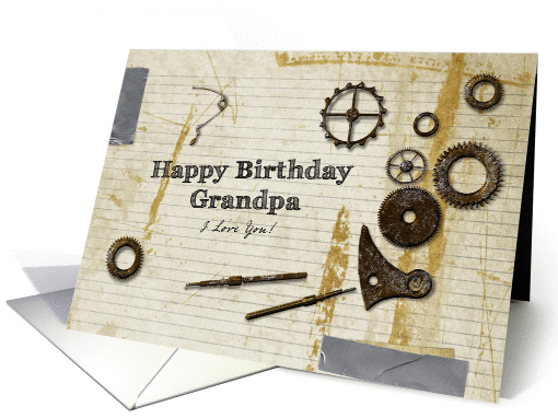 Have Birthday Grandpa I Love you card (955687)