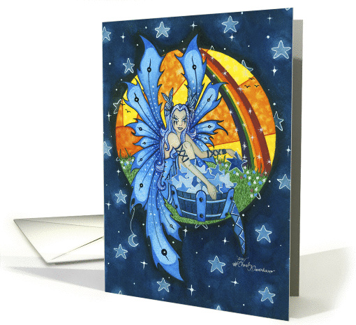 Blank Card - The Keeper of Stars Fairy of the Night card (941444)