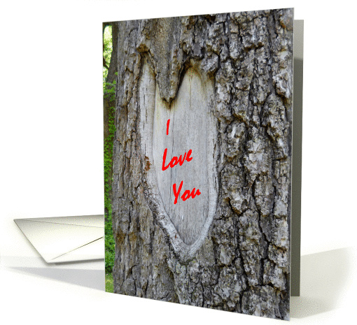 Carved in My Heart card (939390)