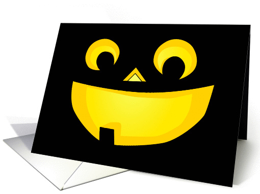 Happy Halloween Jack O' Lantern card (949211)