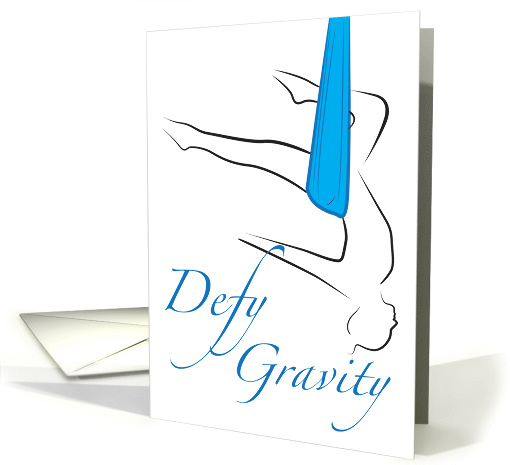 Defy Gravity Aerial Yoga Encouragement card (1555830)