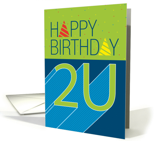 Graphic Design Happy Birthday To You card (1214600)