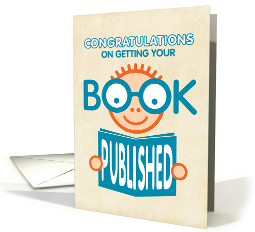Book Published Congratulations card (1318522)