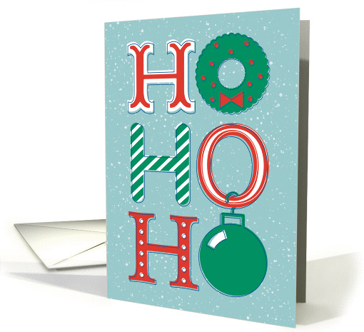 Ho, Ho, Ho, Merry Christmas card (1399222)