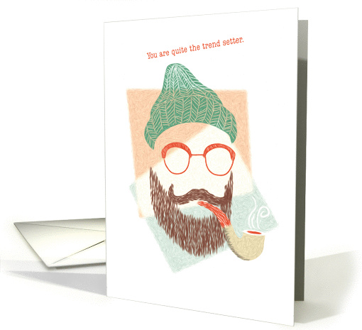 Hipster Funny Birthday card (1405462)