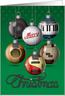 Merry Christmas Rock and Roll card