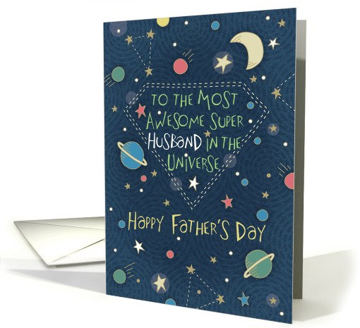 Father's Day Most Awesome Super Husband in the Universe card (1625740)