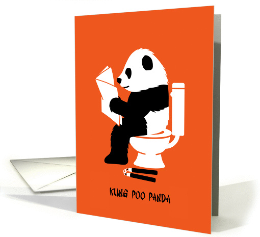 Kung Poo Panda Humorous Birthday card (945897)