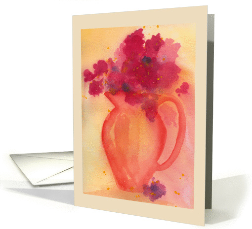 Flowers in Pitcher card (975599)