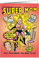 Super Multitasking Mom Funny Mother’s Day Card