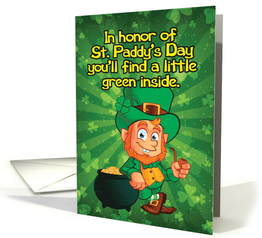 A Little Green St. Patrick's Day card (1819584)