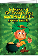 A Little Green St. Patrick’s Day Card