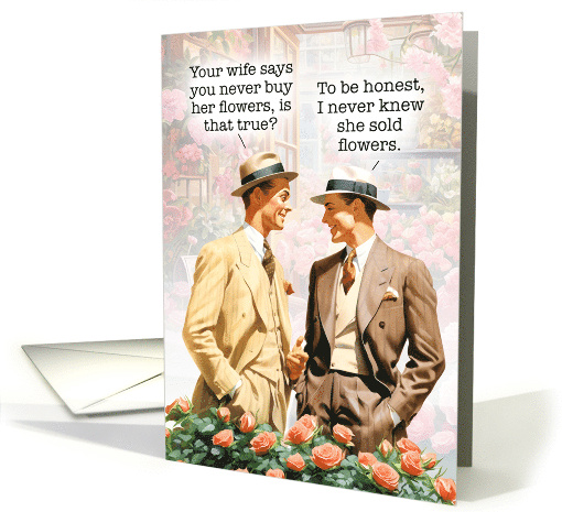 Sold Flowers Valentine's Day card (1820400)