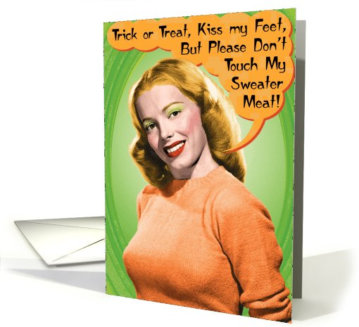 Sweater Meat Funny card (994619)