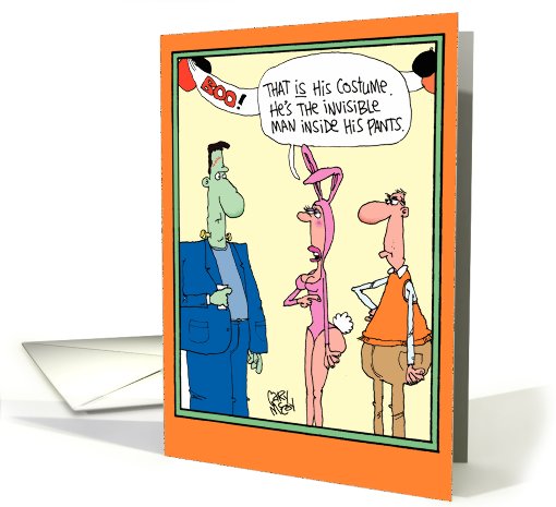 Invisible Man Funny card (994773)