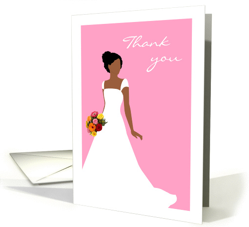 Thank You For Being in My Wedding from African American... (1075192)