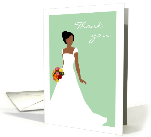 Thank You For Being in My Wedding from African American... (1106136)