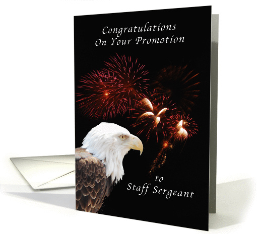 Congratulations on your Promotion to Staff Sergeant card (1291790)